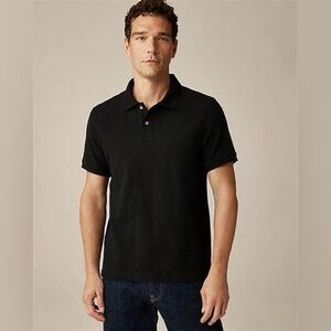 J. Crew 100% Cotton Polo Shirt Set of 2 - Black and Navy